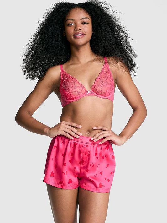 Silky Boxy Pajama Shorts