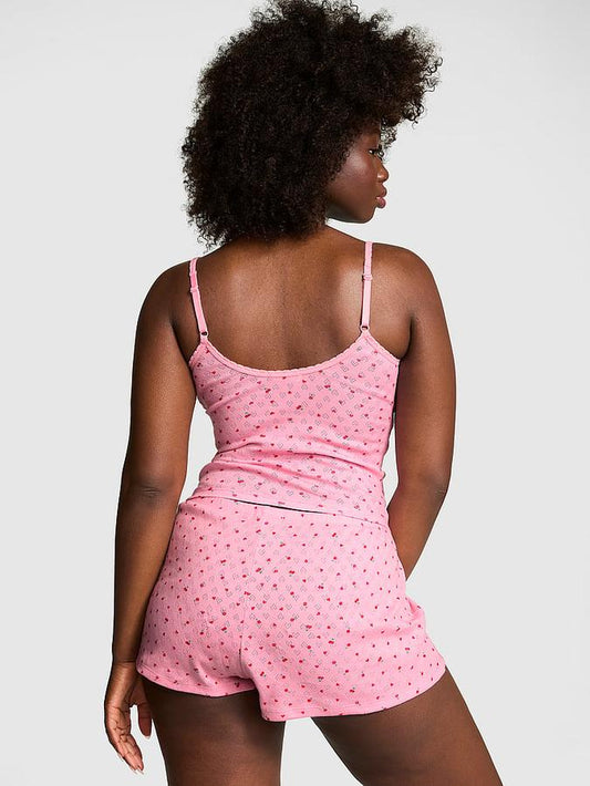 Cotton Heart Pointelle Cami