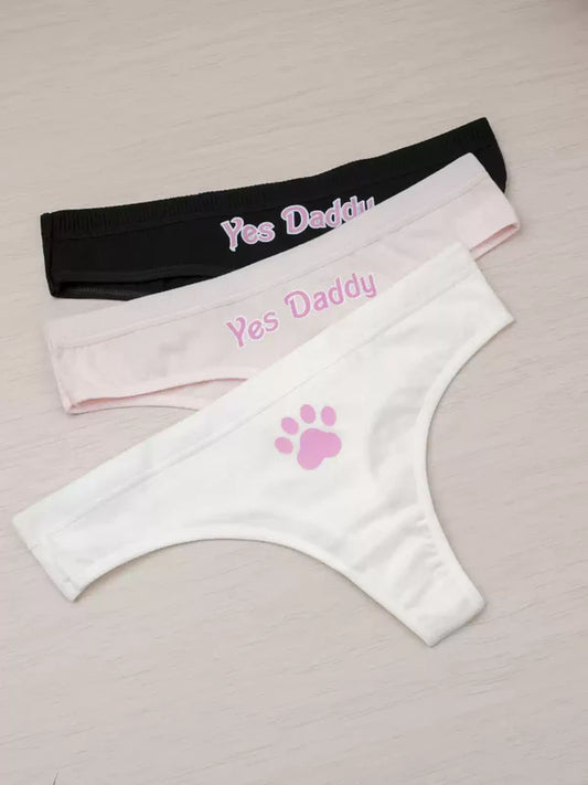 Sexy cat paw underwear